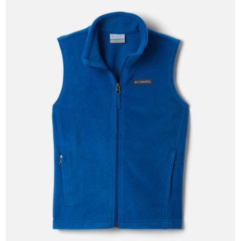 Columbia Prsluci Za Dječake - Steens Mountain Fleece Svijetlo Indigo | XINR-32159